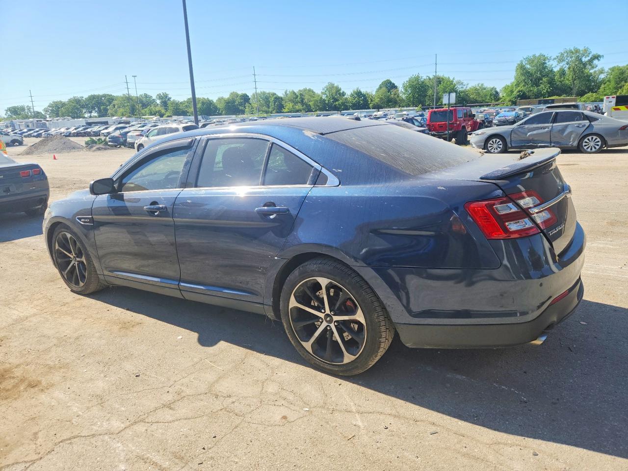 2016 Ford Taurus Sho Blue vin: 1FAHP2KT9GG108576