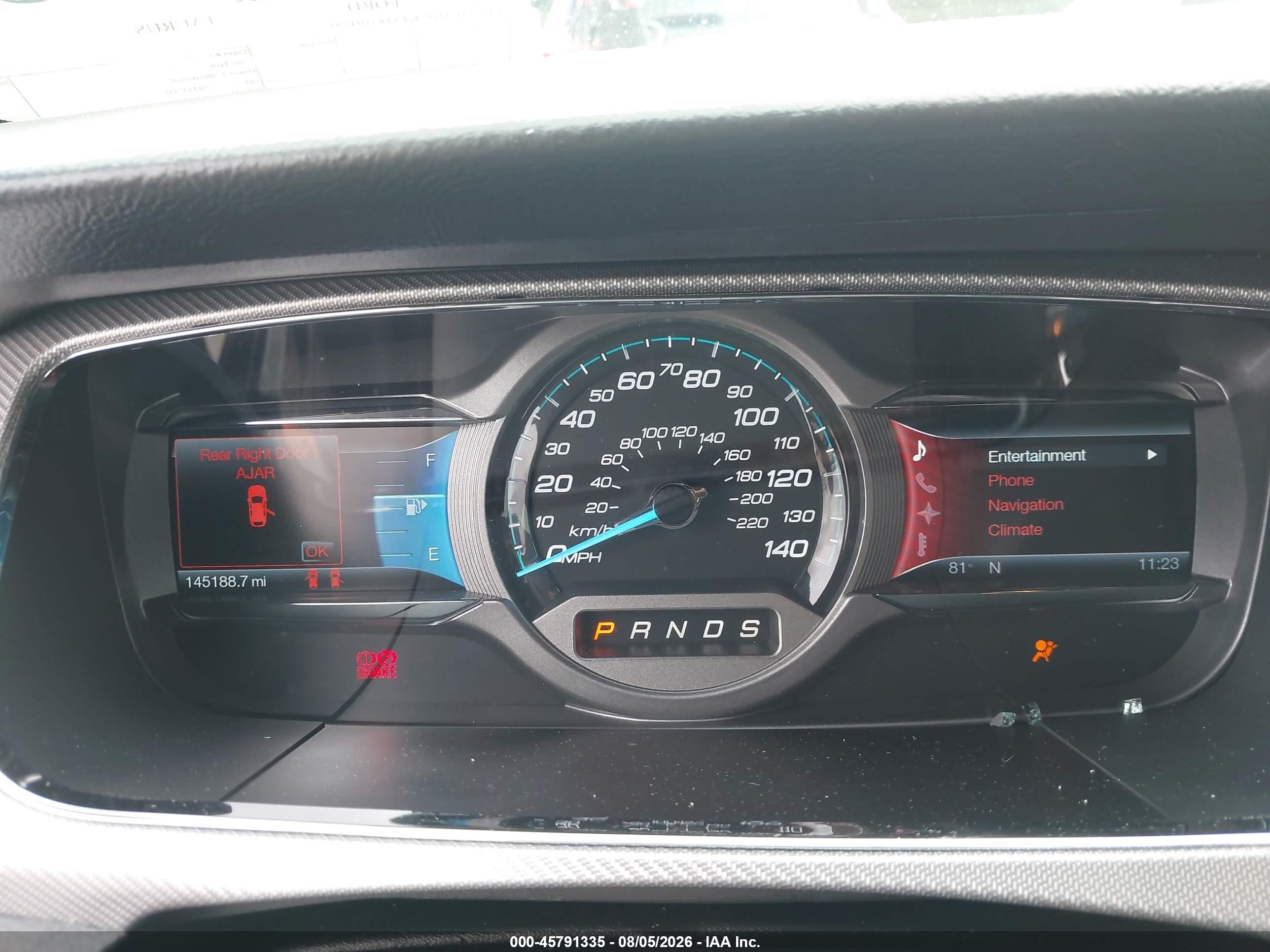 2013 Ford Taurus Sho Black vin: 1FAHP2KTXDG104595