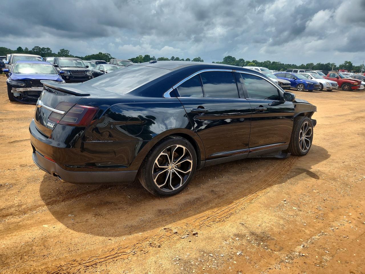 2014 Ford Taurus Sho Black vin: 1FAHP2KTXEG138781