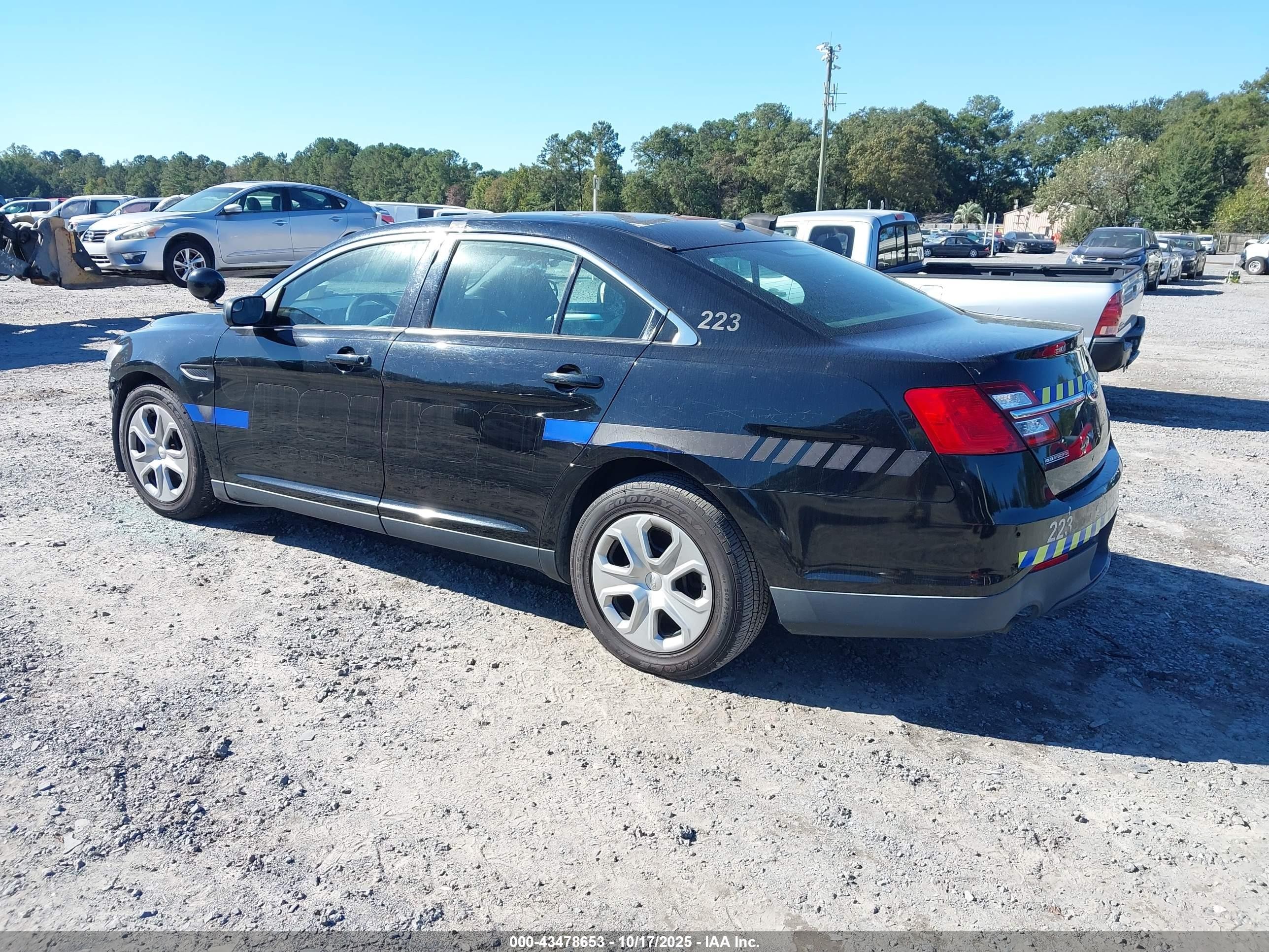 2015 Ford Police Interceptor   Black vin: 1FAHP2L82FG154081