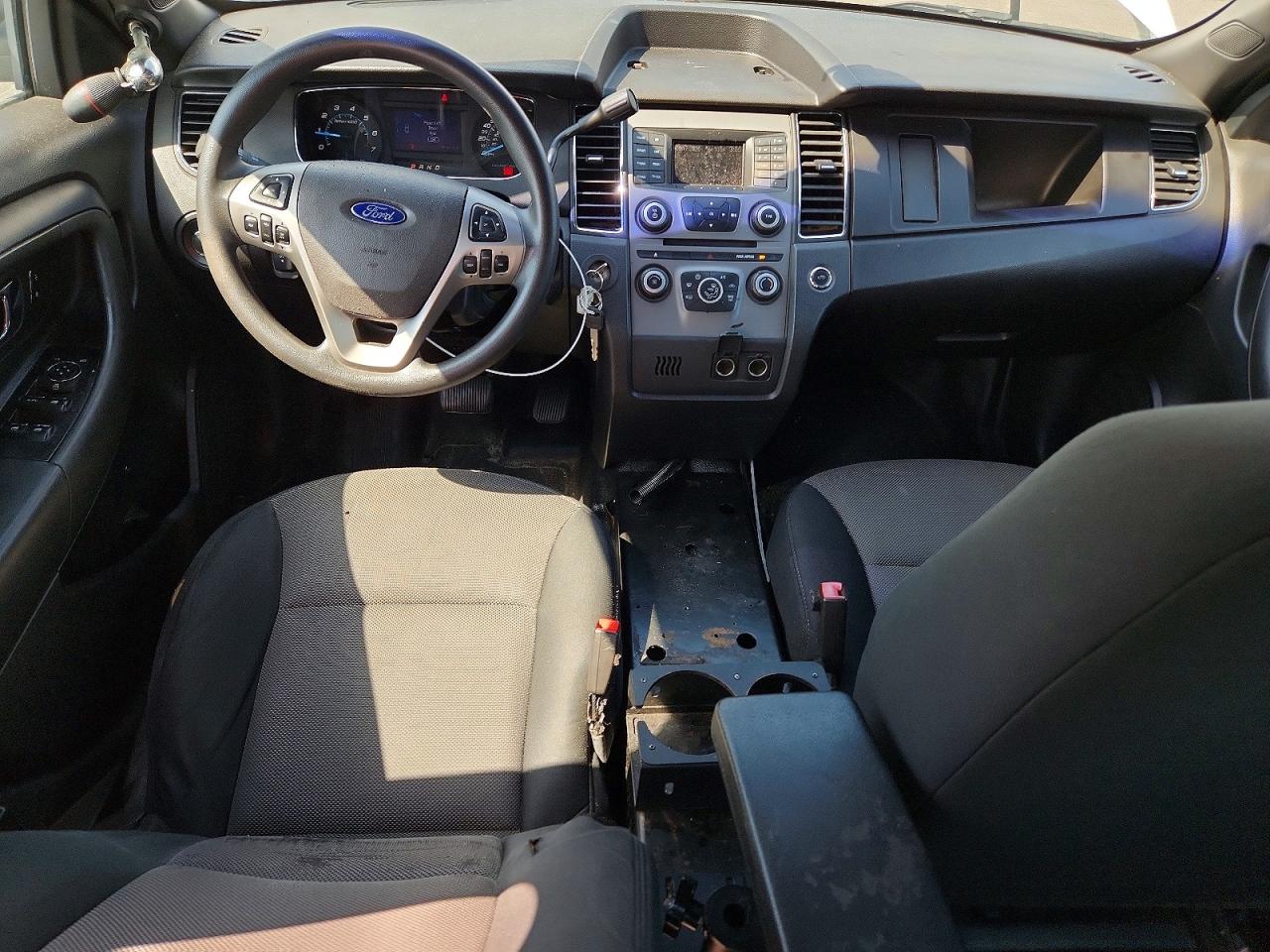 2013 Ford Taurus Police Interceptor White vin: 1FAHP2L83DG132023