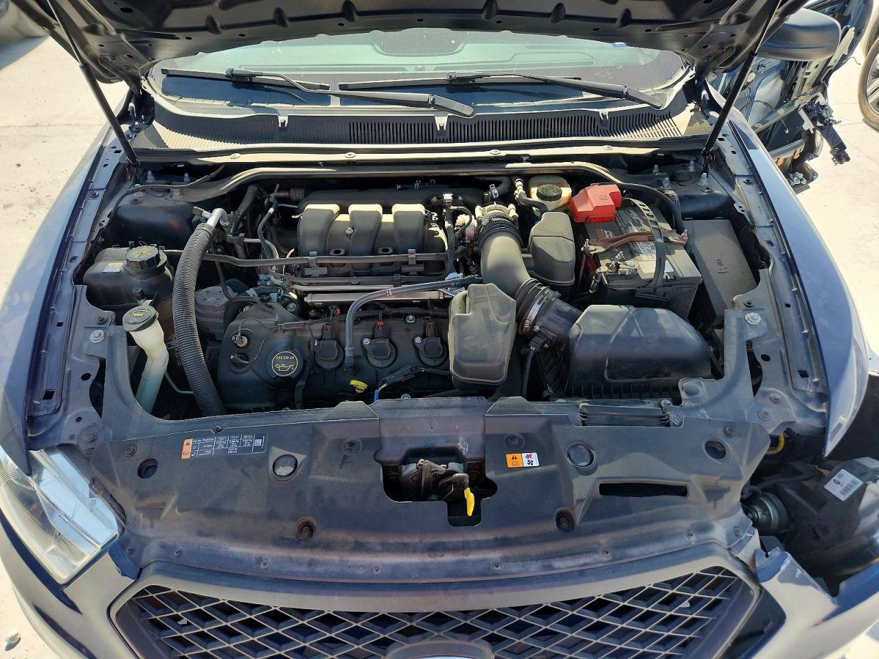 2015 Ford Taurus Police Interceptor Blue vin: 1FAHP2L83FG129318