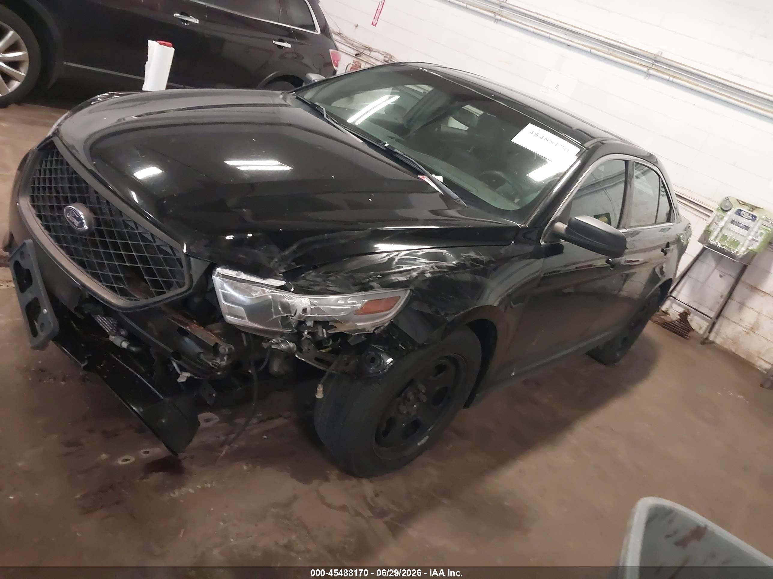 2013 Ford Police Interceptor   Black vin: 1FAHP2L84DG196538