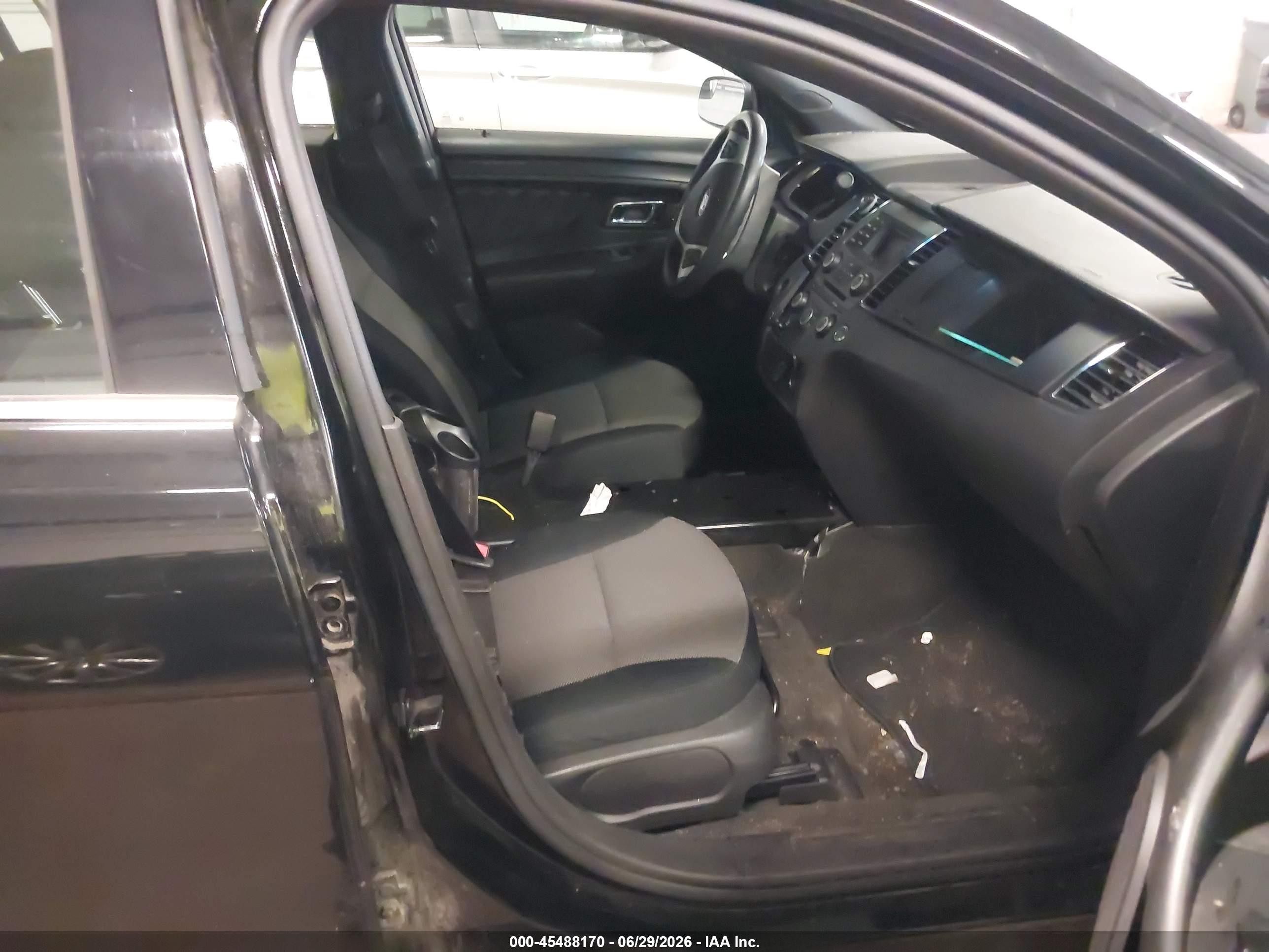 2013 Ford Police Interceptor   Black vin: 1FAHP2L84DG196538
