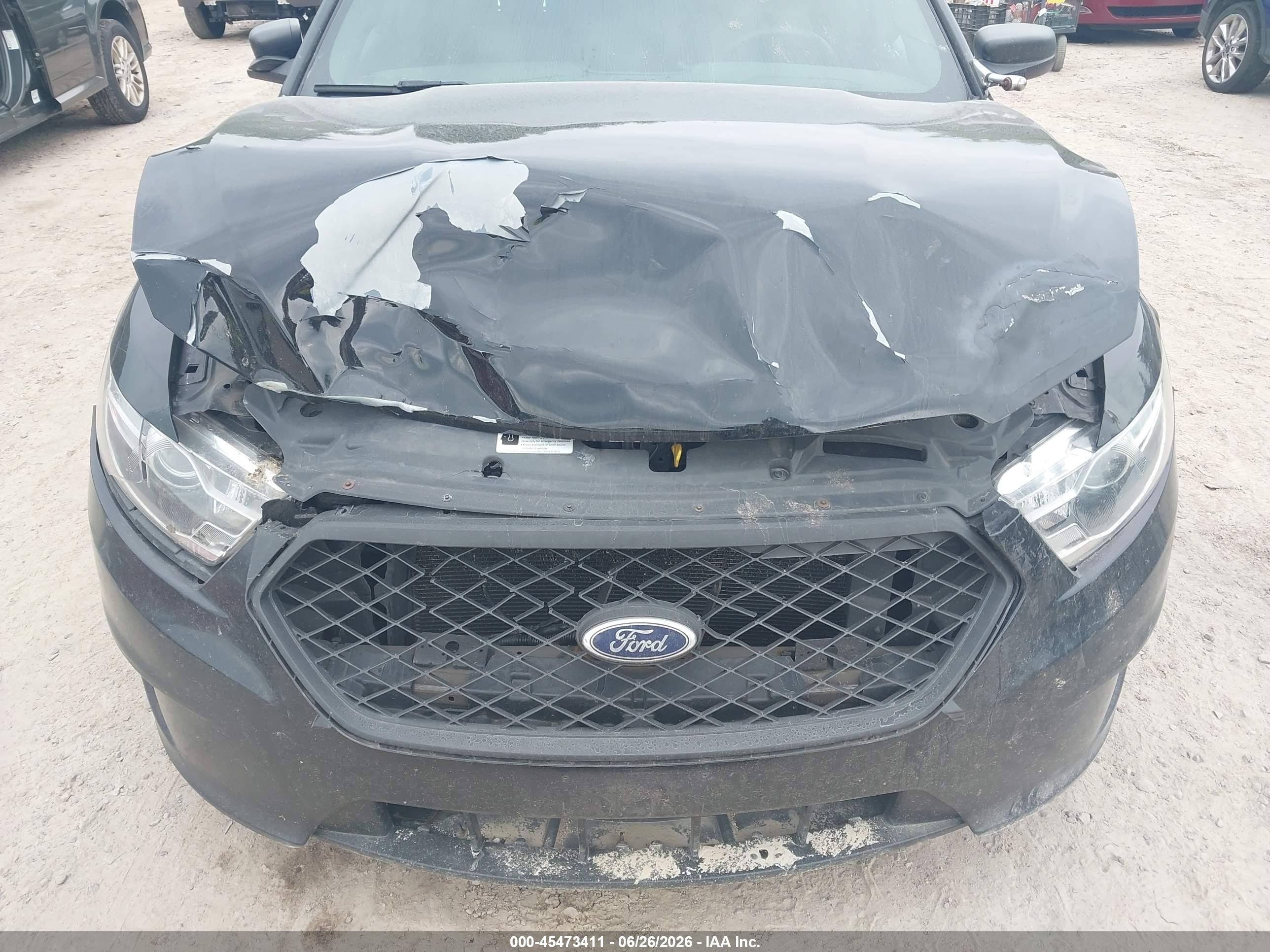 2013 Ford Police Interceptor   Black vin: 1FAHP2L84DG227478