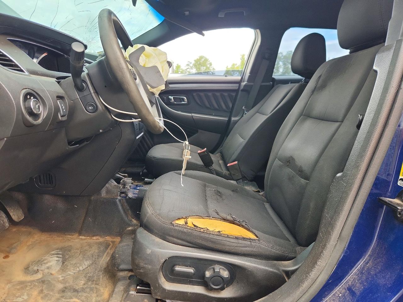 2015 Ford Taurus Police Interceptor Blue vin: 1FAHP2L87FG200102
