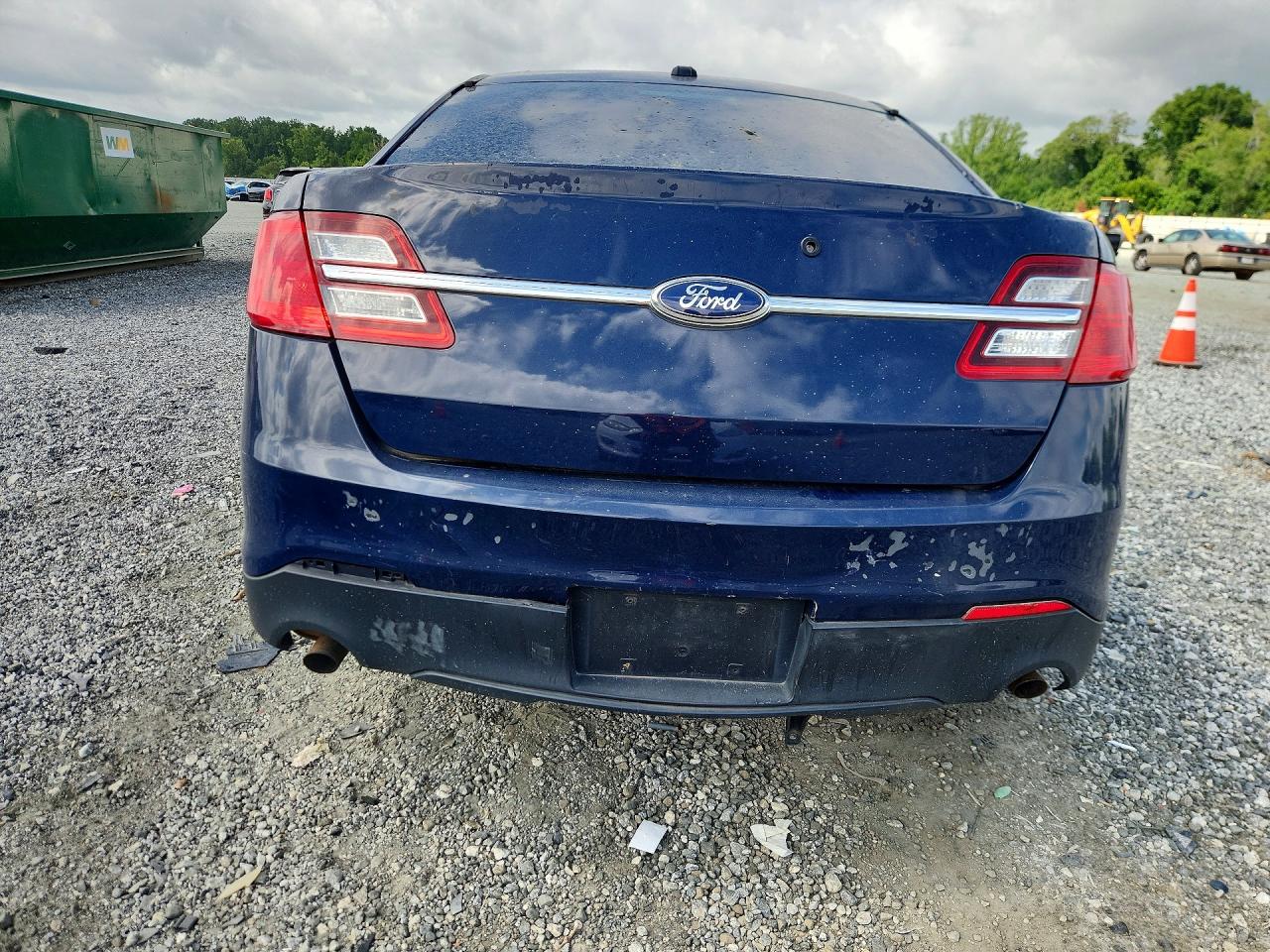 2015 Ford Taurus Police Interceptor Blue vin: 1FAHP2L87FG200102