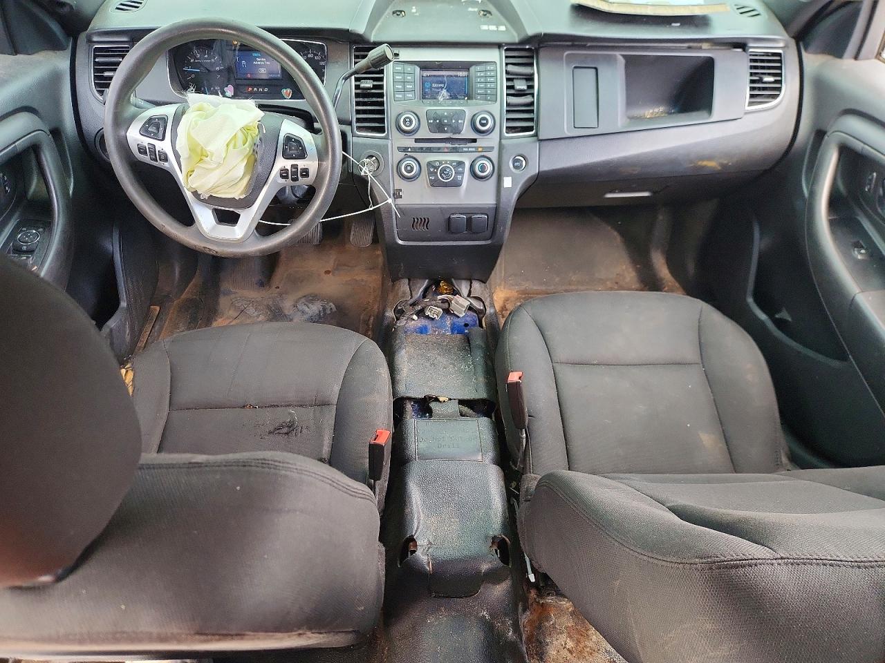 2015 Ford Taurus Police Interceptor Blue vin: 1FAHP2L87FG200102