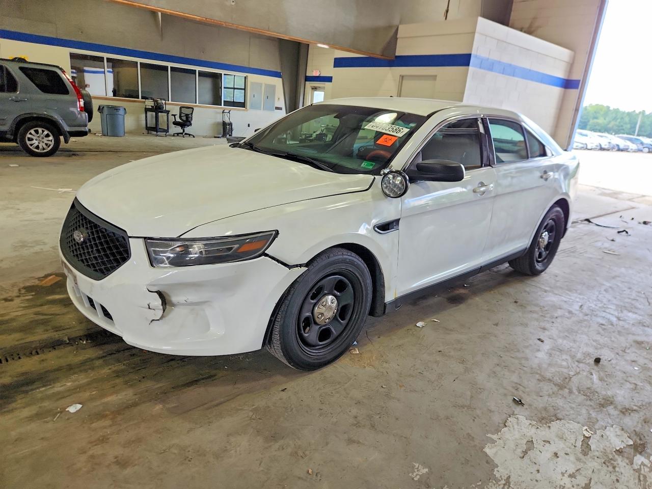2017 Ford Taurus Police Interceptor White vin: 1FAHP2L87HG143676