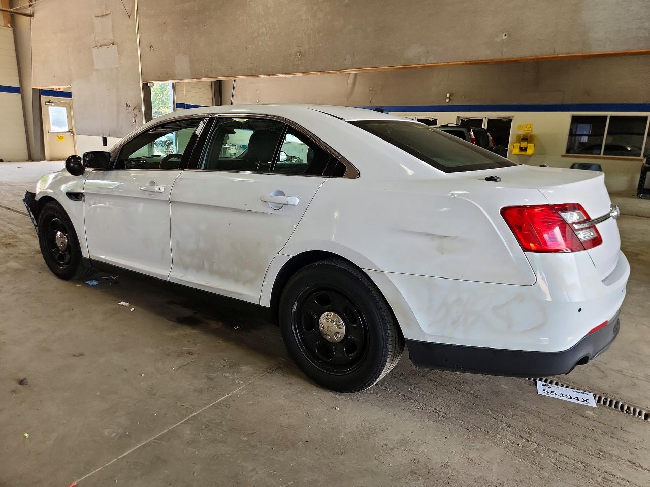 2017 Ford Taurus Police Interceptor White vin: 1FAHP2L87HG143676
