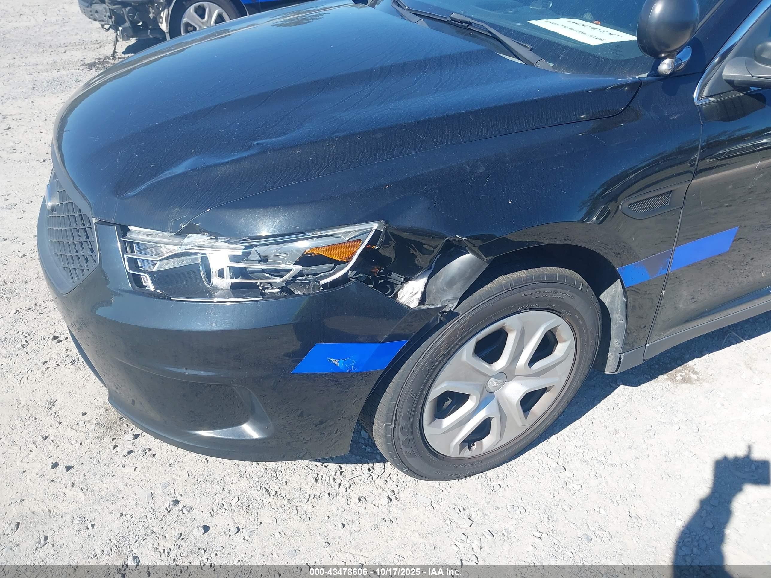 2014 Ford Police Interceptor   Black vin: 1FAHP2L88EG185902