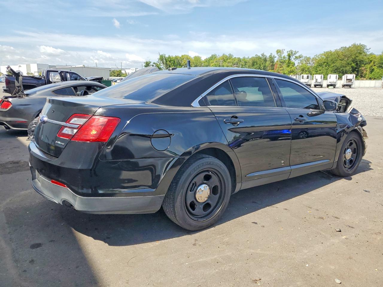 2014 Ford Taurus Police Interceptor Черный vin: 1FAHP2L89EG168249