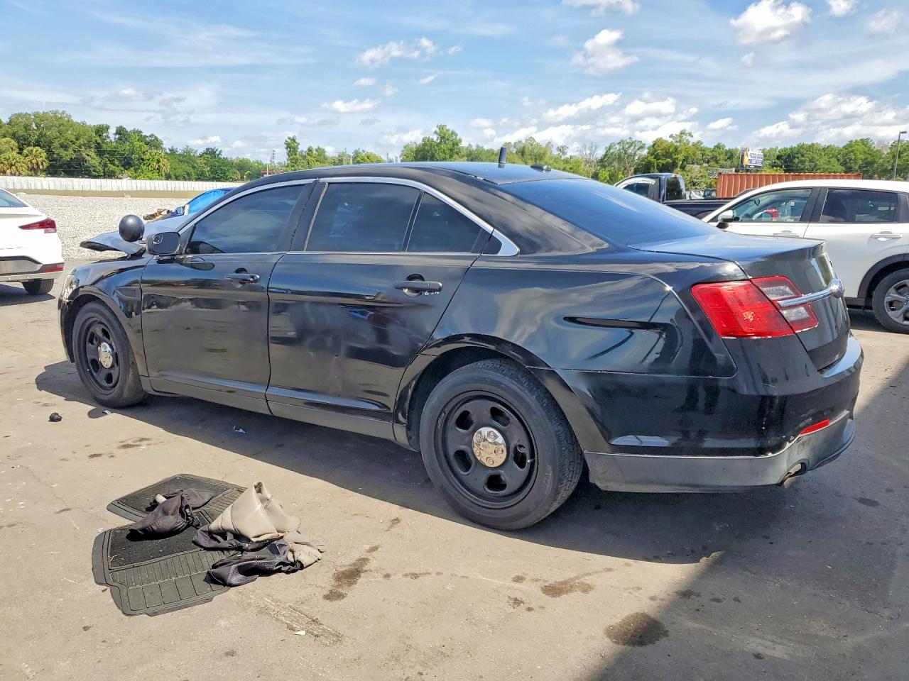 2014 Ford Taurus Police Interceptor Черный vin: 1FAHP2L89EG168249