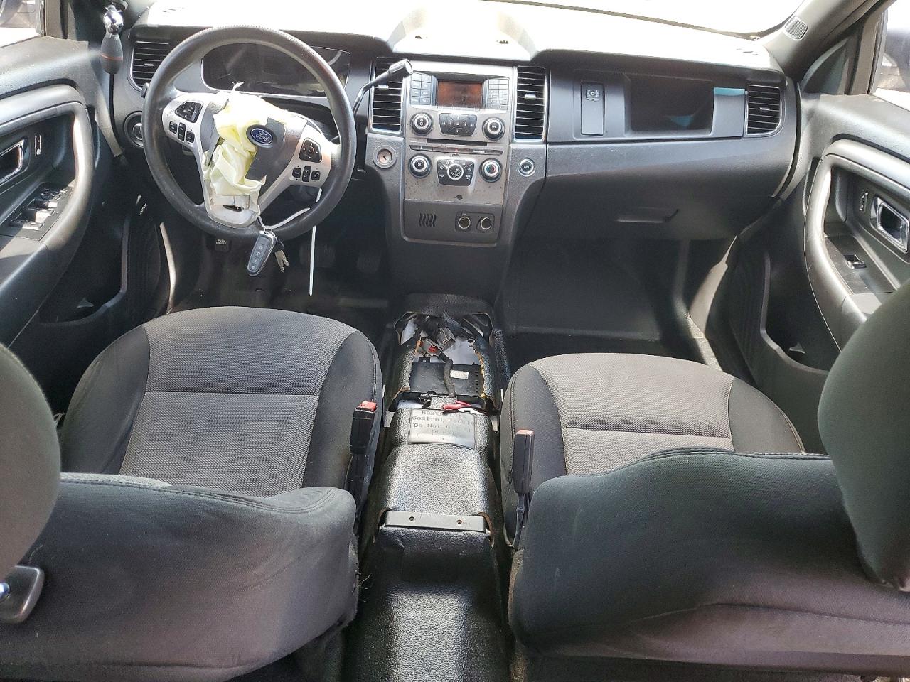 2014 Ford Taurus Police Interceptor Черный vin: 1FAHP2L89EG168249