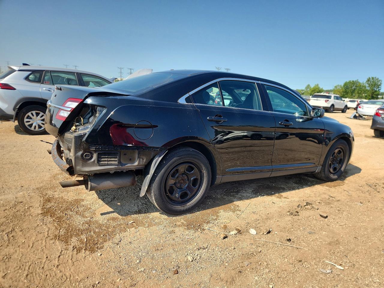 2013 Ford Taurus Police Interceptor Black vin: 1FAHP2M80DG157749