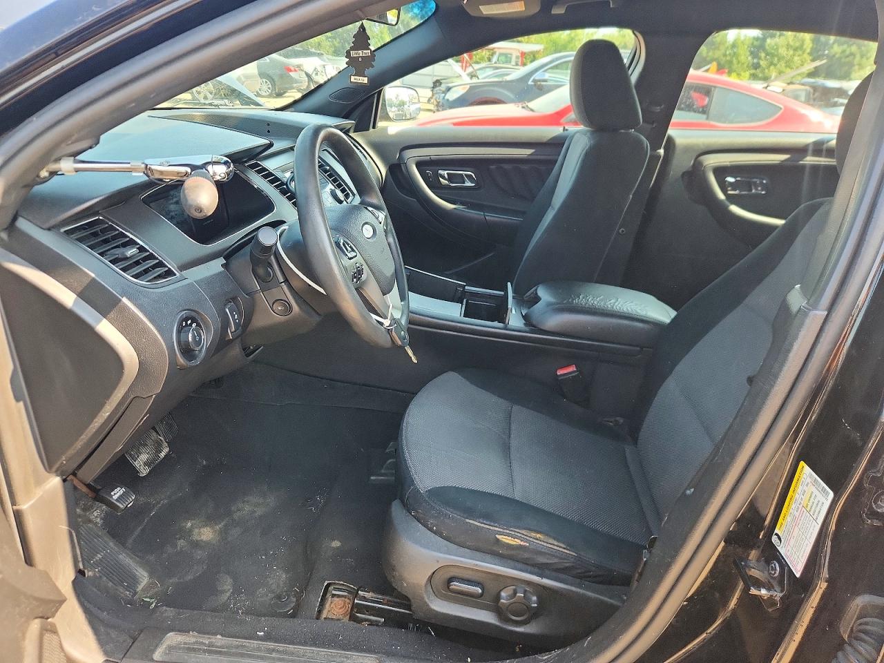 2013 Ford Taurus Police Interceptor Black vin: 1FAHP2M80DG157749