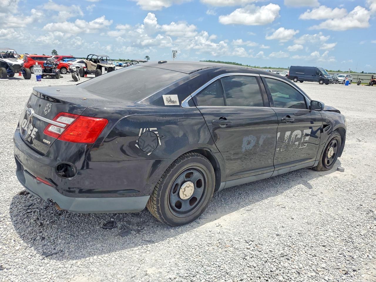 2013 Ford Taurus Police Interceptor Черный vin: 1FAHP2M80DG158027