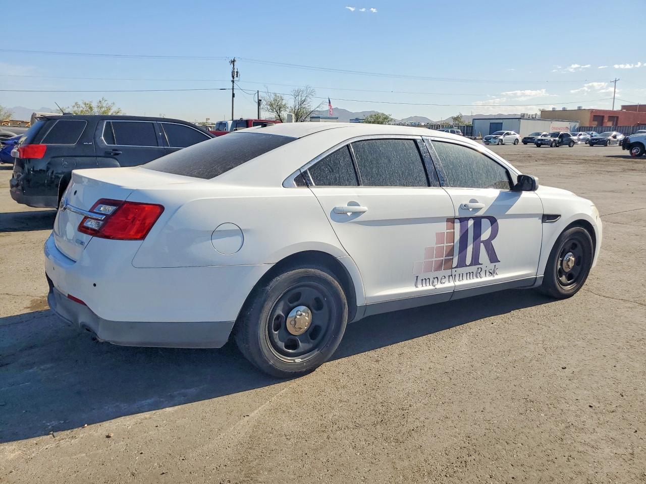 2013 Ford Taurus Police Interceptor Белый vin: 1FAHP2M83DG117097