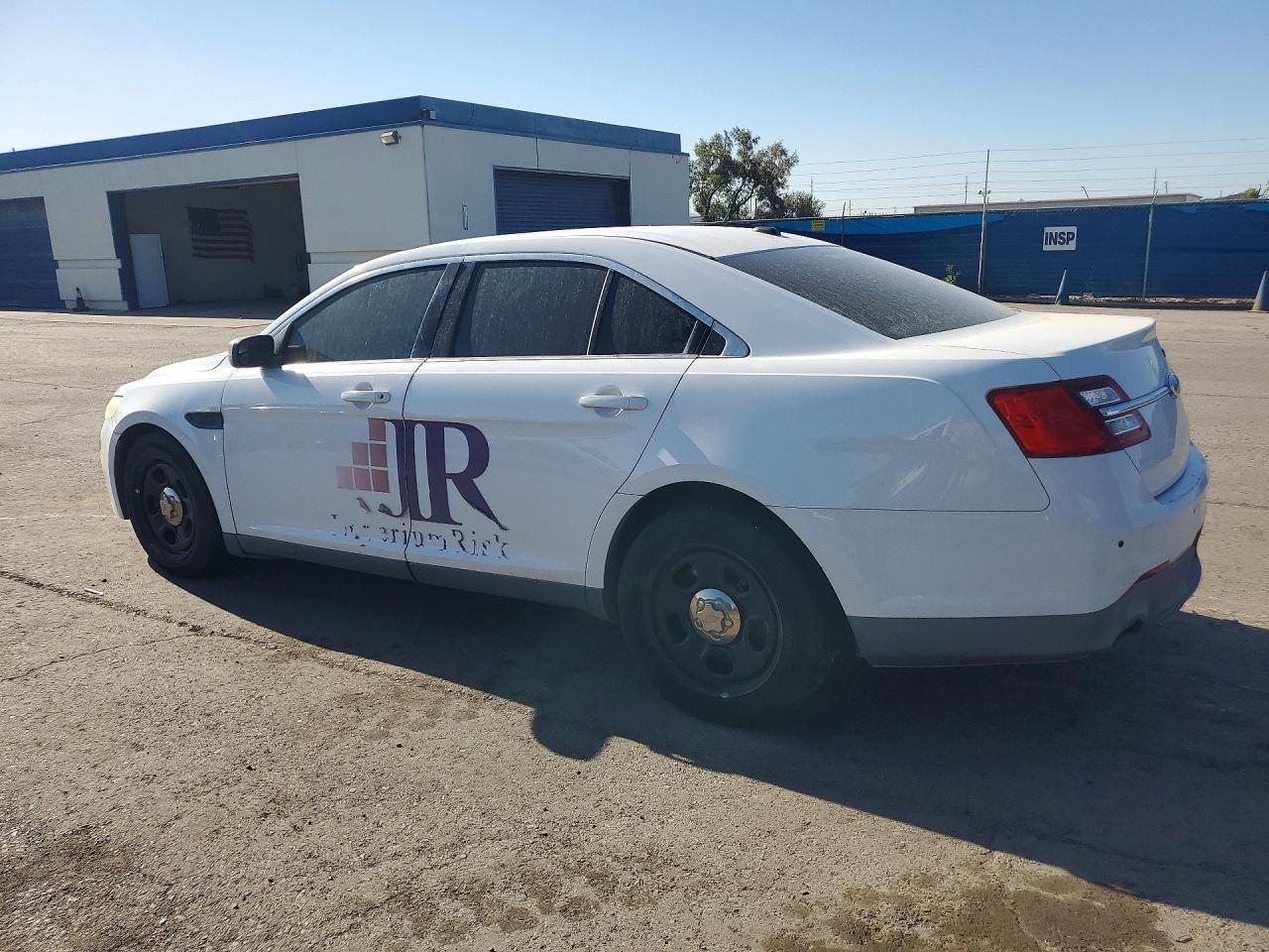 2013 Ford Taurus Police Interceptor Белый vin: 1FAHP2M83DG117097