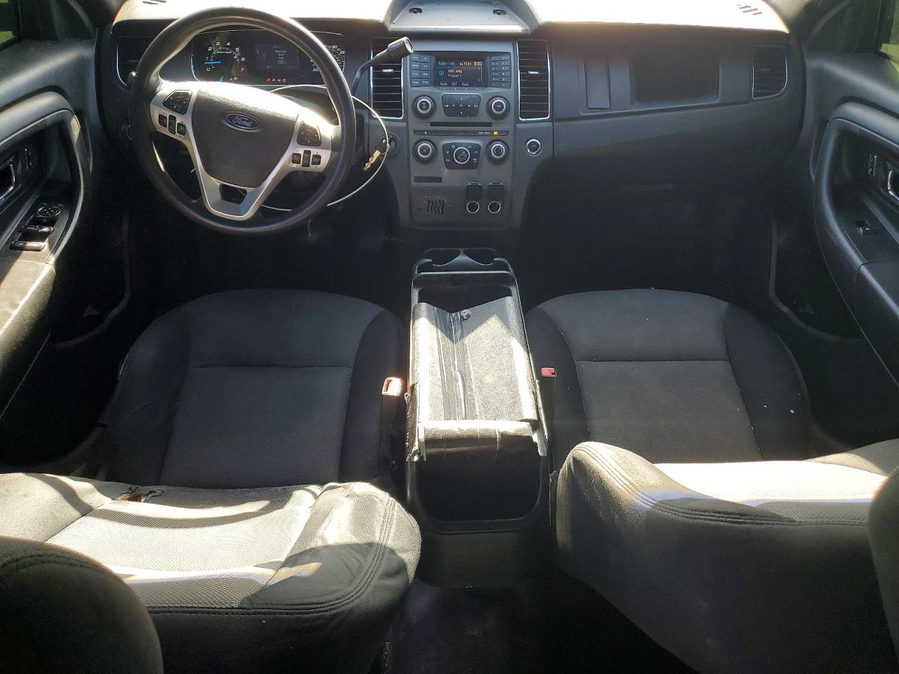 2013 Ford Taurus Police Interceptor Белый vin: 1FAHP2M83DG117097