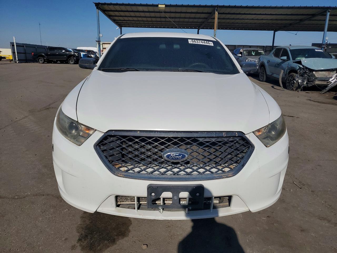 2013 Ford Taurus Police Interceptor Белый vin: 1FAHP2M83DG117097