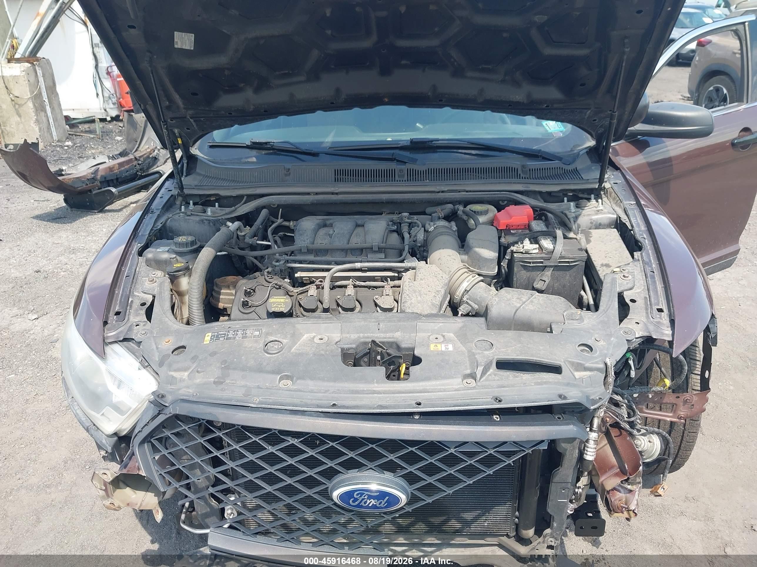 2013 Ford Police Interceptor   Brown vin: 1FAHP2M83DG206555