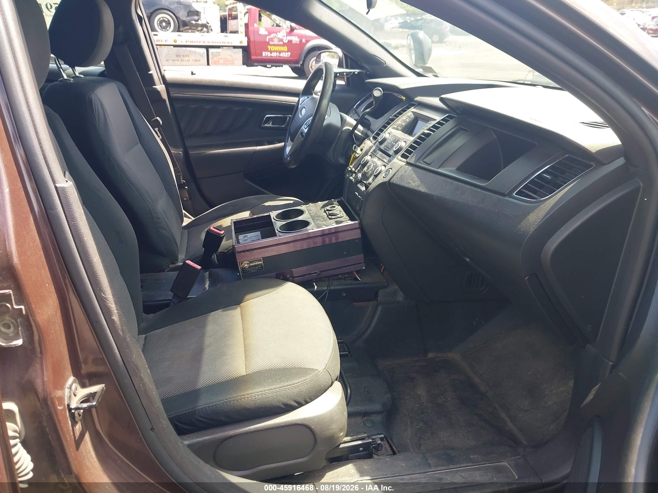 2013 Ford Police Interceptor   Brown vin: 1FAHP2M83DG206555