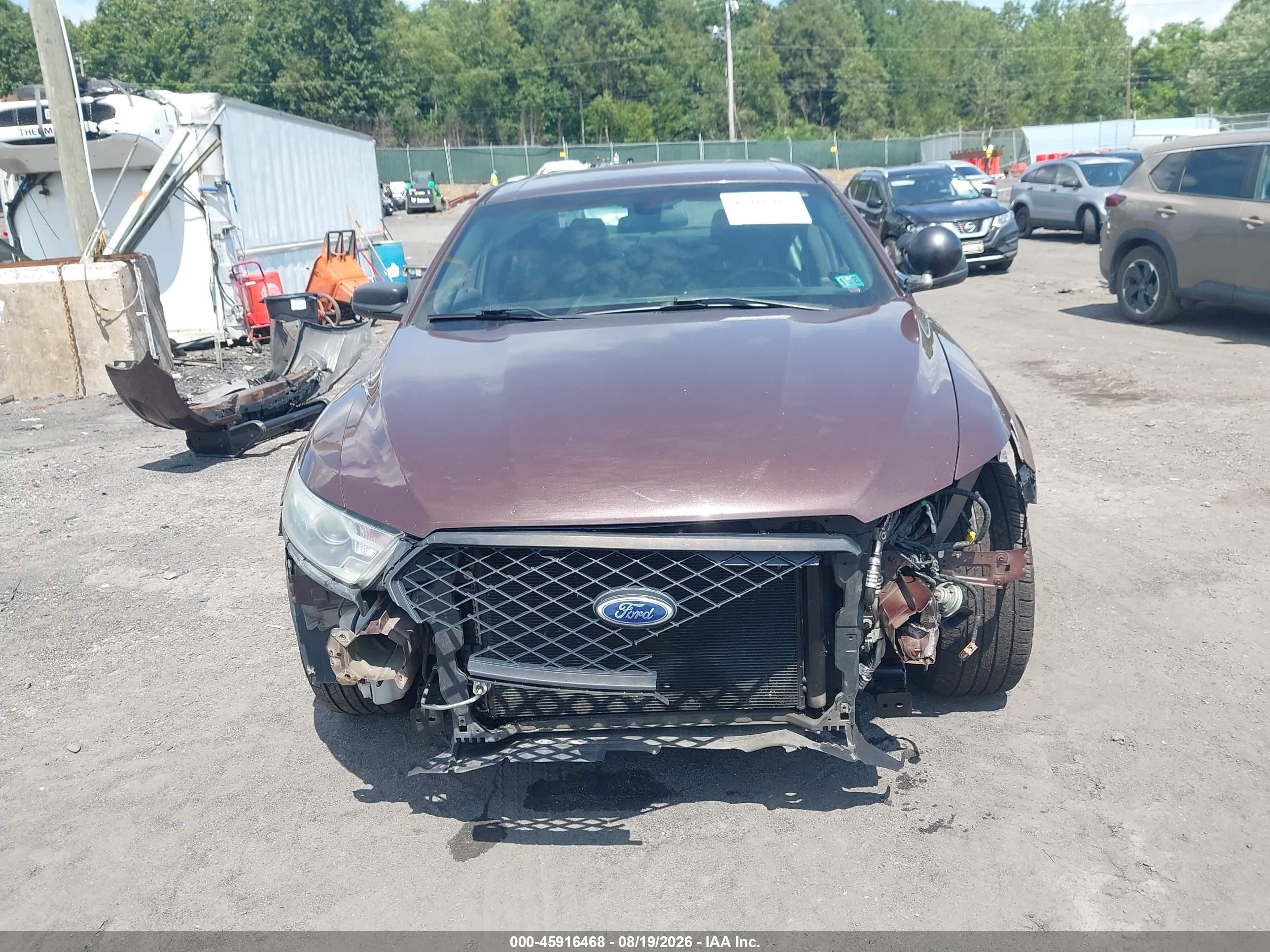 2013 Ford Police Interceptor   Brown vin: 1FAHP2M83DG206555