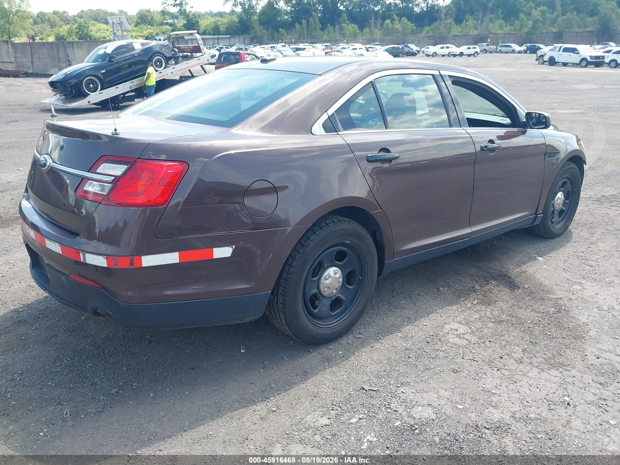 2013 Ford Police Interceptor   Brown vin: 1FAHP2M83DG206555
