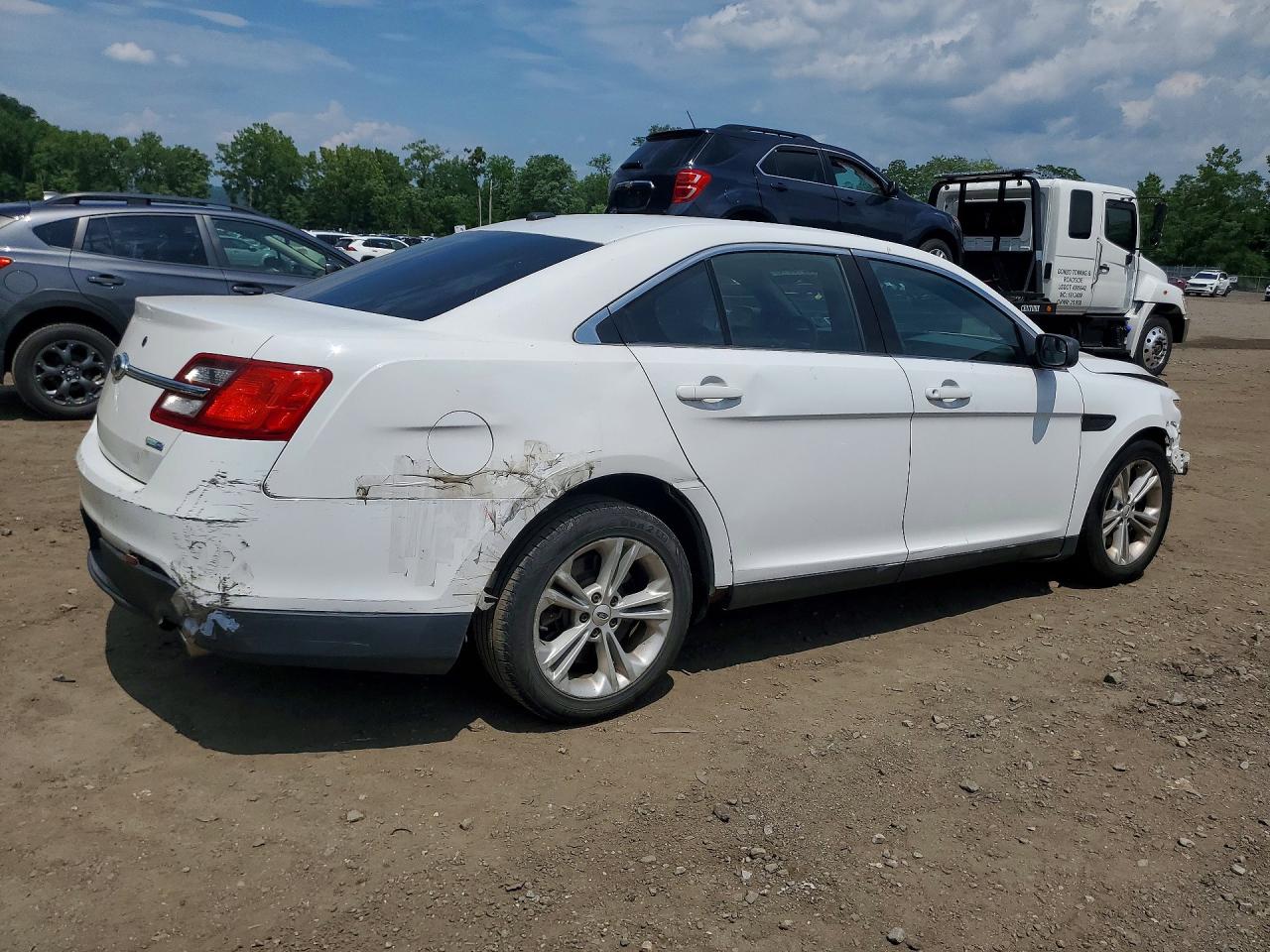2013 Ford Taurus Police Interceptor White vin: 1FAHP2M84DG137150