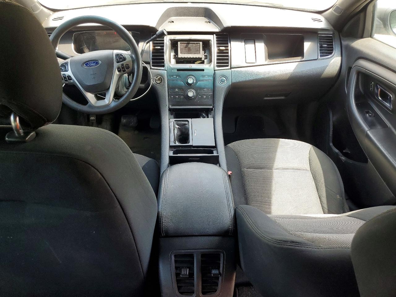 2013 Ford Taurus Police Interceptor White vin: 1FAHP2M84DG137150