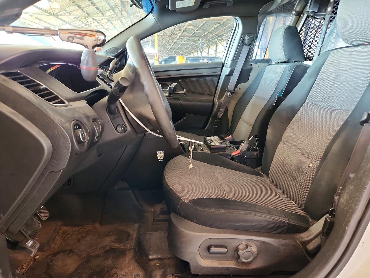 2013 Ford Taurus Police Interceptor Белый vin: 1FAHP2M85DG117120
