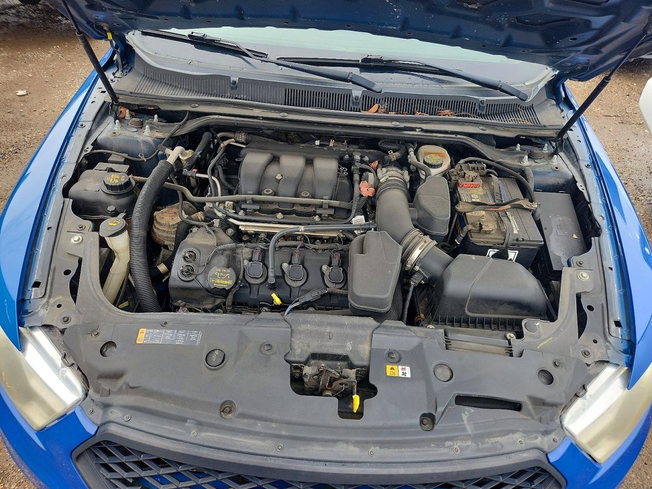 2013 Ford Taurus Police Interceptor Blue vin: 1FAHP2M86DG132404