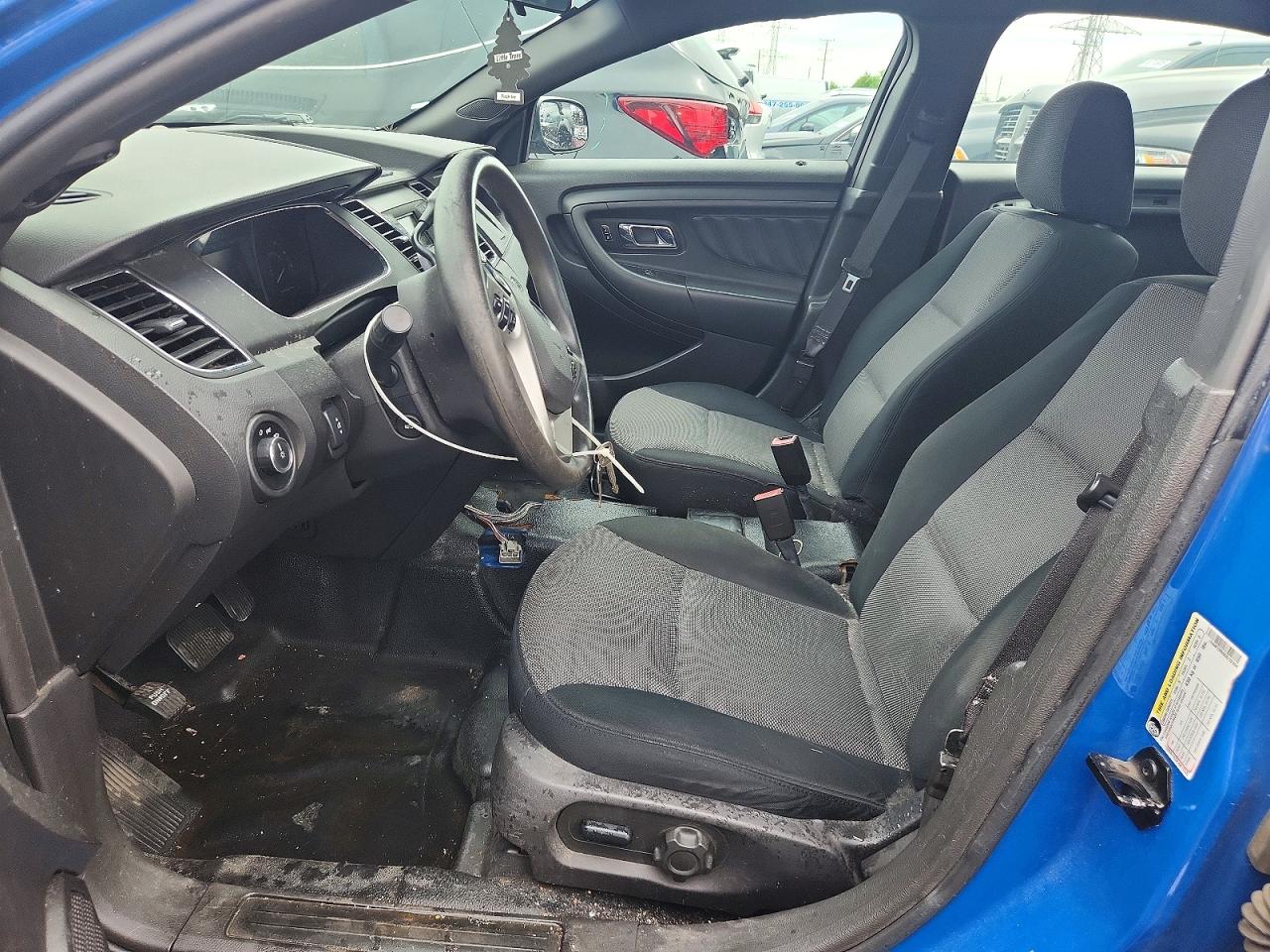 2013 Ford Taurus Police Interceptor Blue vin: 1FAHP2M86DG132404