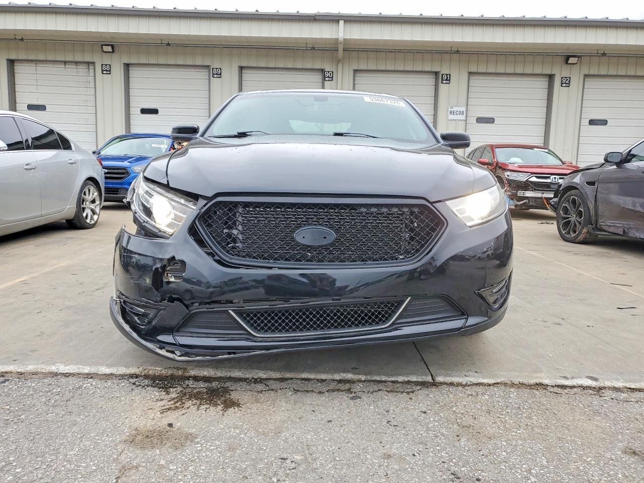 2013 Ford Taurus Police Interceptor Black vin: 1FAHP2M87DG160051