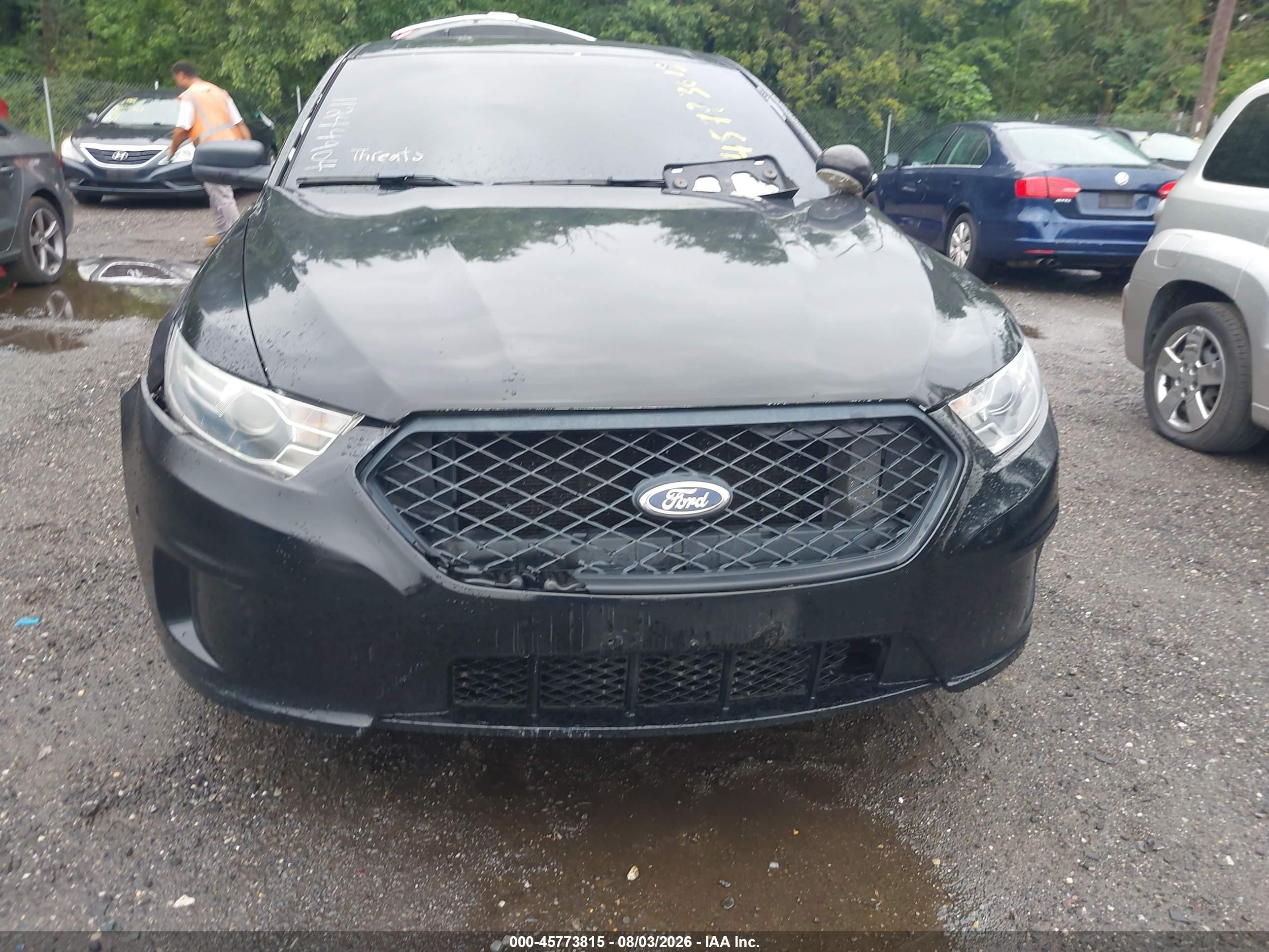 2013 Ford Police Interceptor   Black vin: 1FAHP2M87DG227358