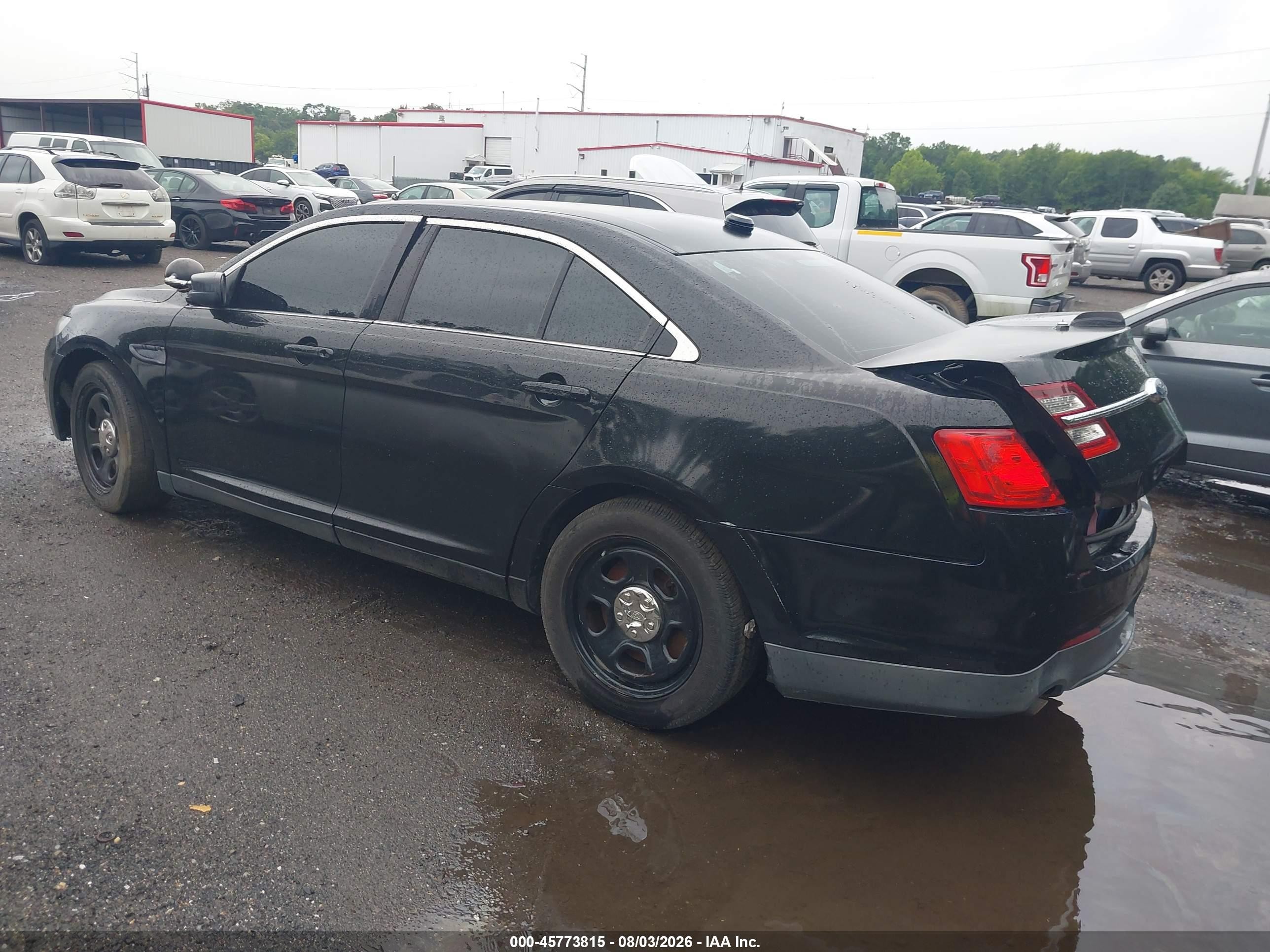 2013 Ford Police Interceptor   Black vin: 1FAHP2M87DG227358
