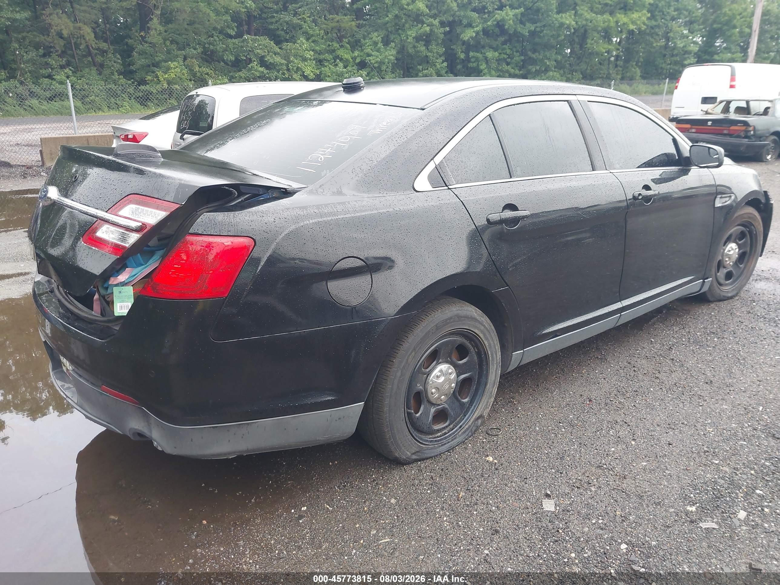 2013 Ford Police Interceptor   Black vin: 1FAHP2M87DG227358
