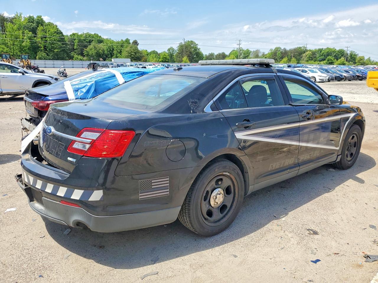 2013 Ford Taurus Police Interceptor Black vin: 1FAHP2M89DG109473