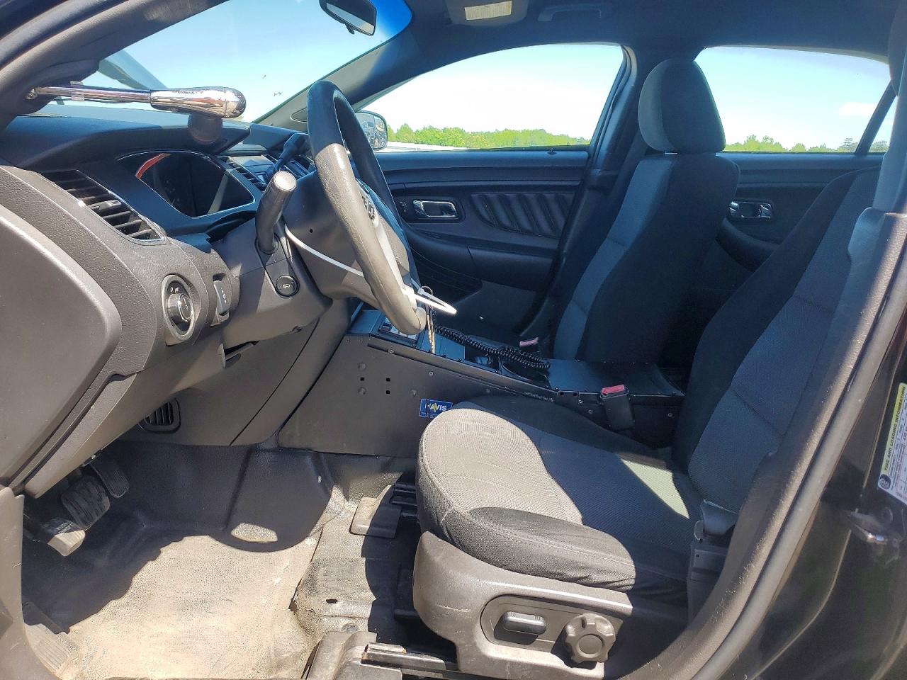 2013 Ford Taurus Police Interceptor Black vin: 1FAHP2M89DG109473