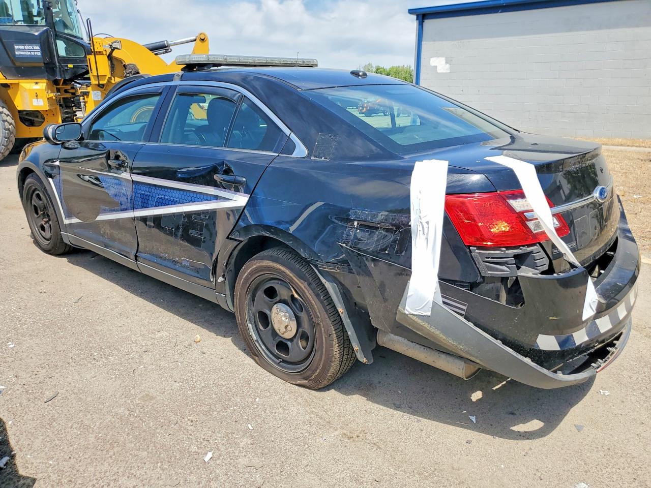 2013 Ford Taurus Police Interceptor Black vin: 1FAHP2M89DG109473