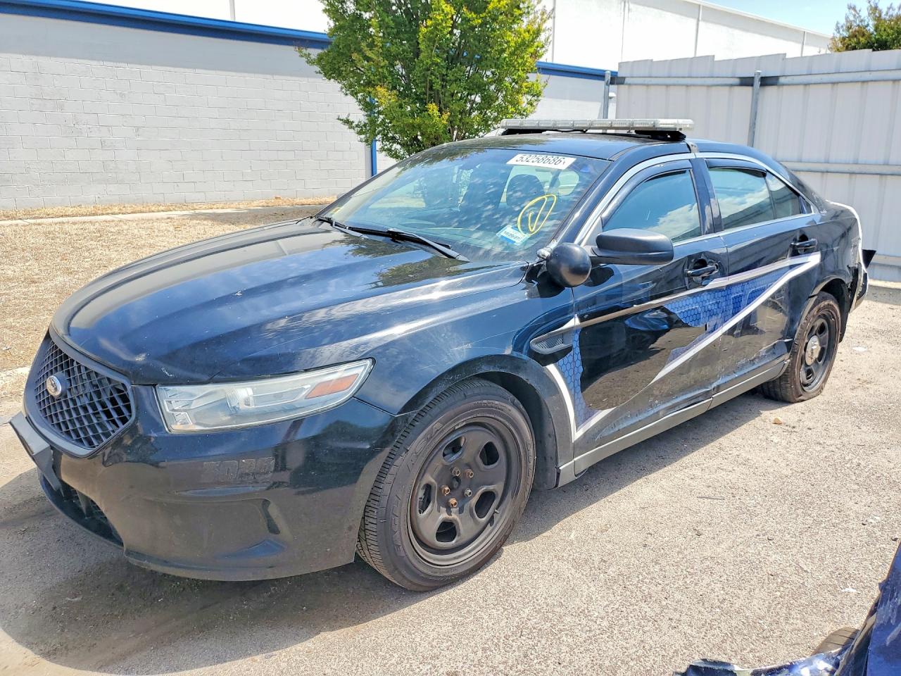 2013 Ford Taurus Police Interceptor Black vin: 1FAHP2M89DG109473