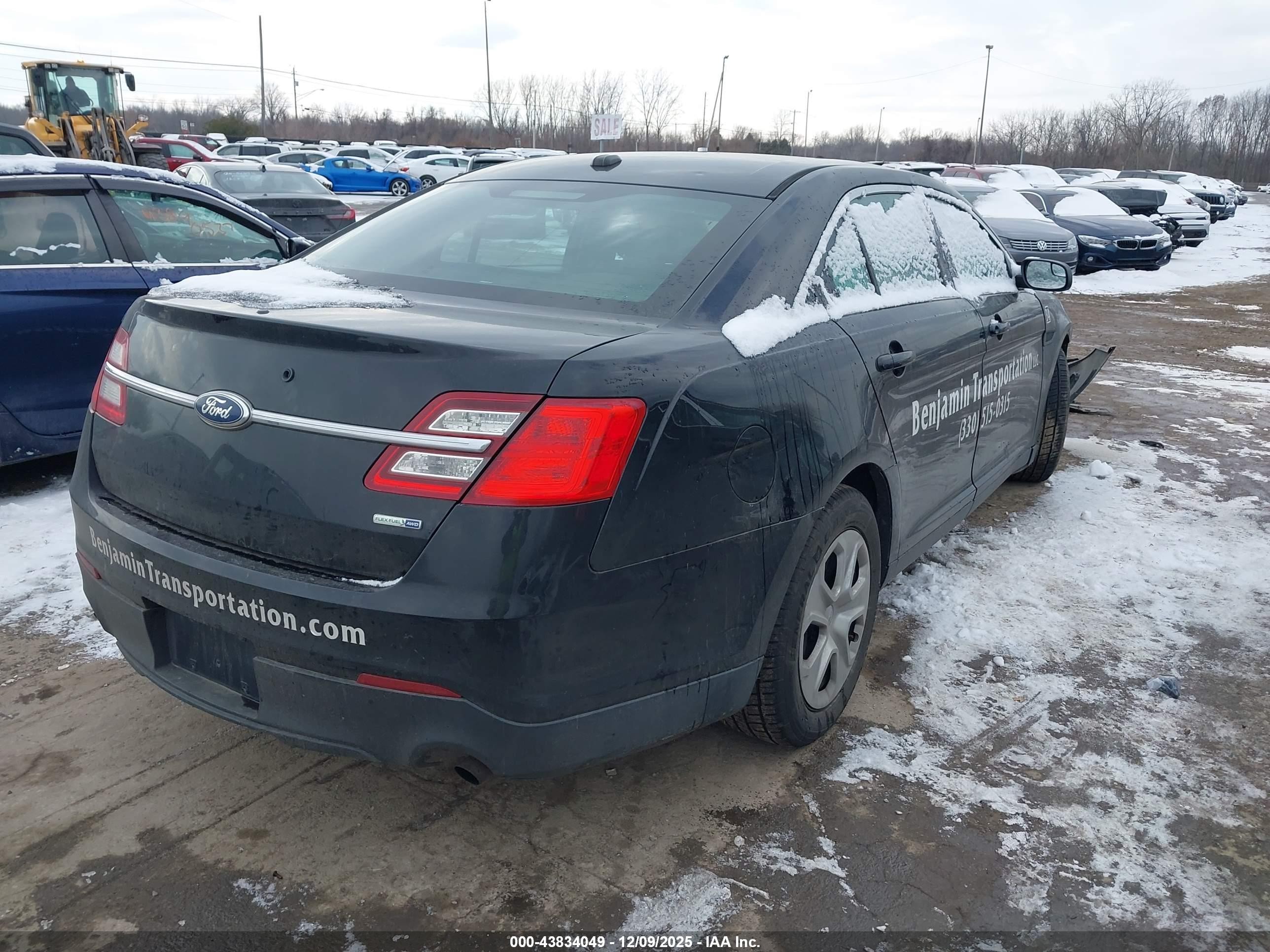 2013 Ford Police Interceptor   Black vin: 1FAHP2M89DG109568