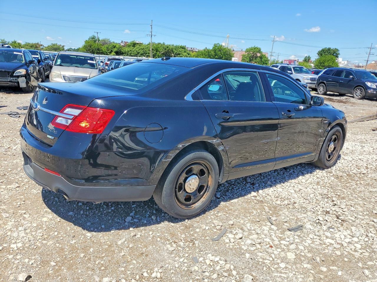 2013 Ford Taurus Police Interceptor Black vin: 1FAHP2M89DG160066