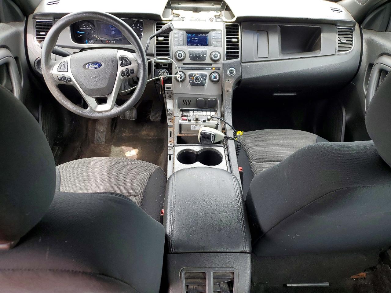 2013 Ford Taurus Police Interceptor Black vin: 1FAHP2M89DG160066