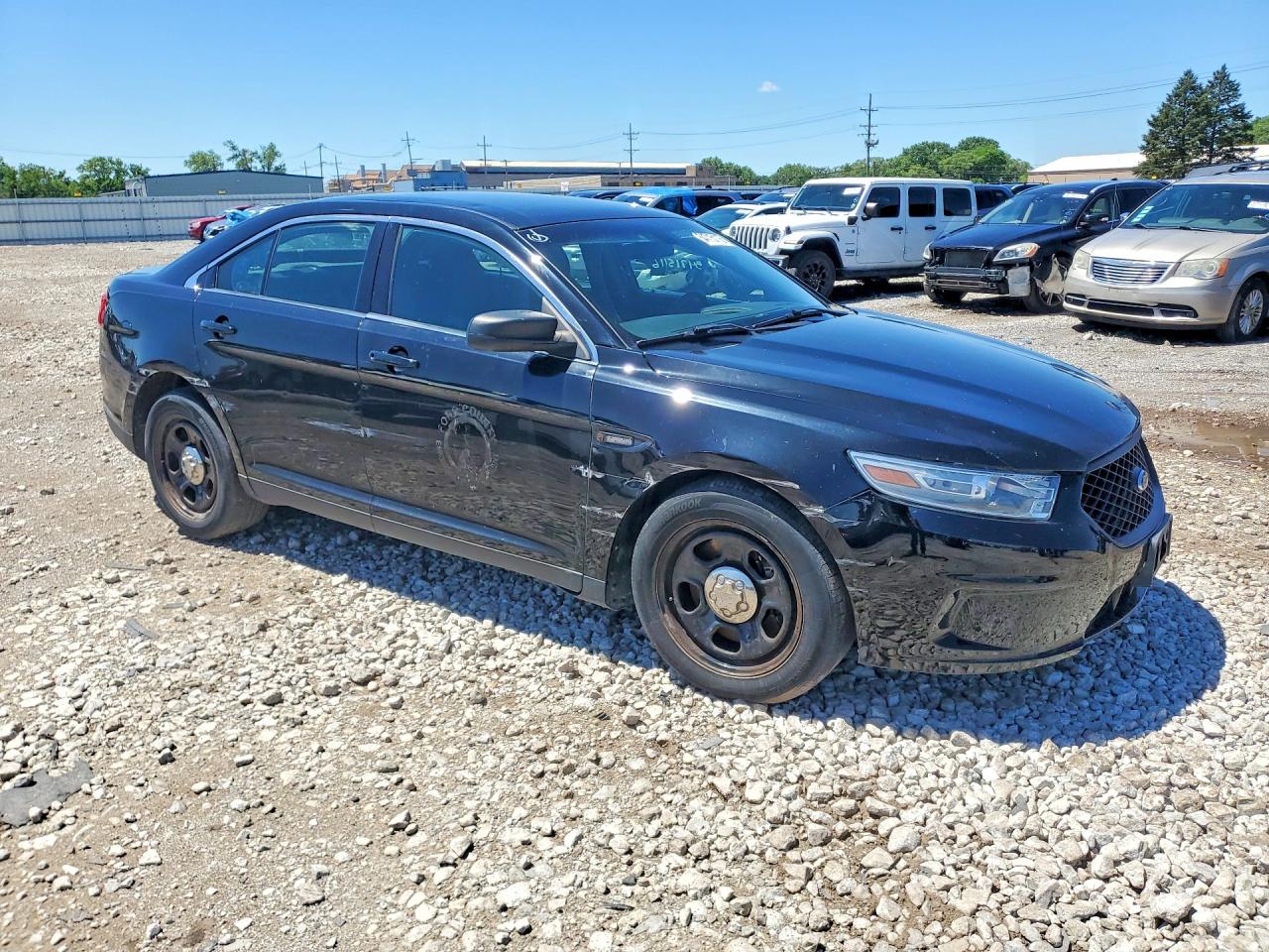 2013 Ford Taurus Police Interceptor Black vin: 1FAHP2M89DG160066