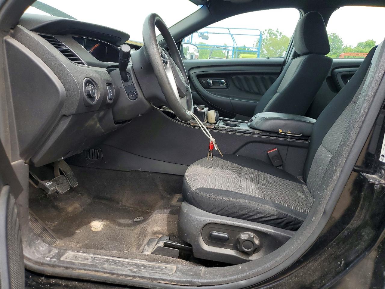 2013 Ford Taurus Police Interceptor Black vin: 1FAHP2M89DG160066