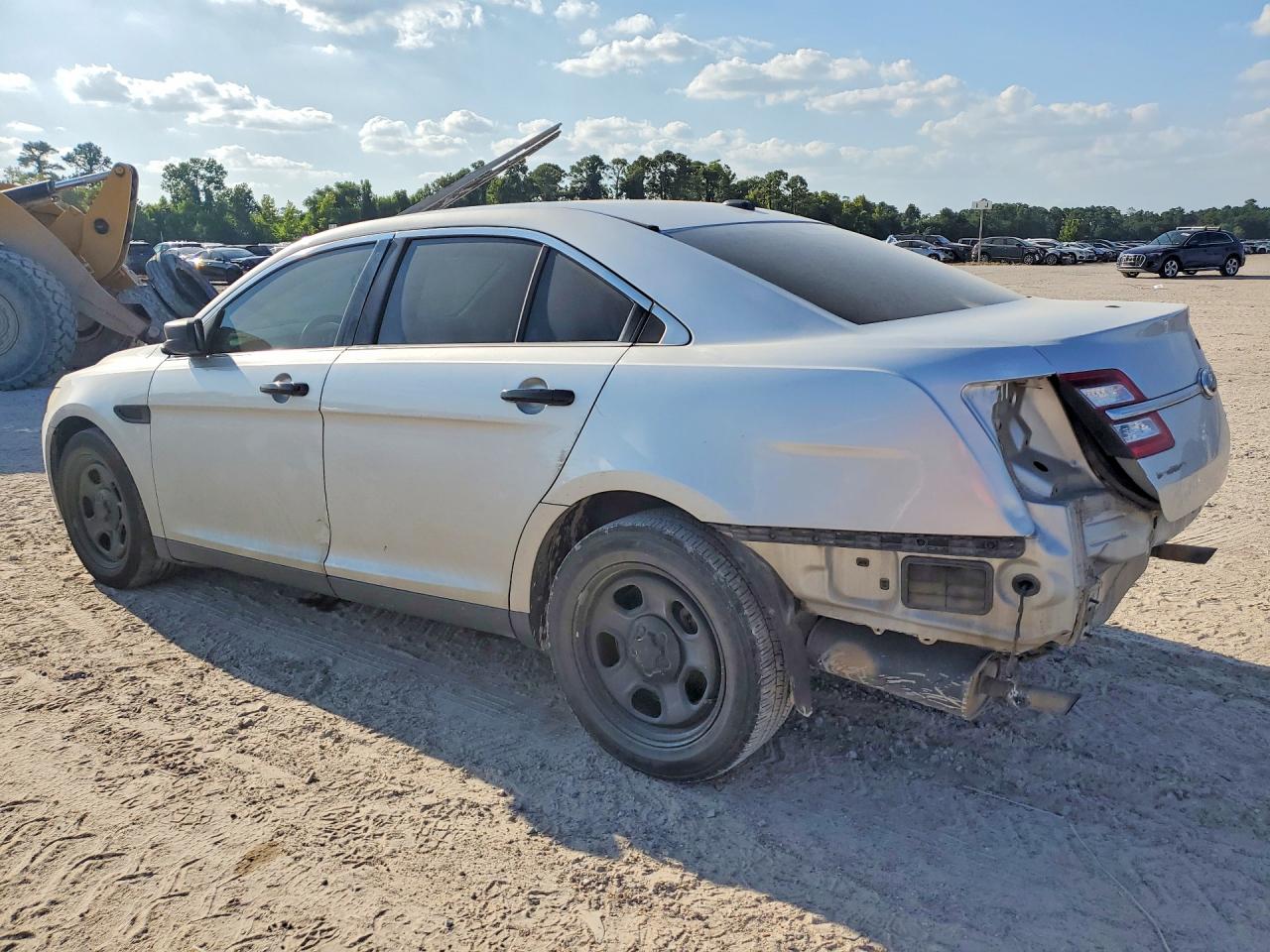 2014 Ford Taurus Police Interceptor Silver vin: 1FAHP2MK0EG175147