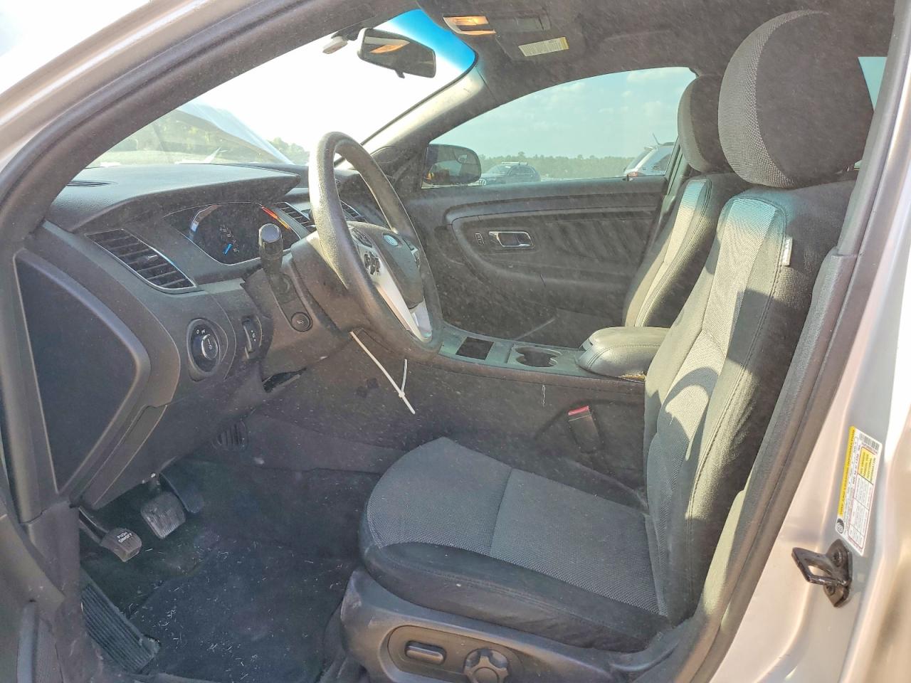 2014 Ford Taurus Police Interceptor Silver vin: 1FAHP2MK0EG175147