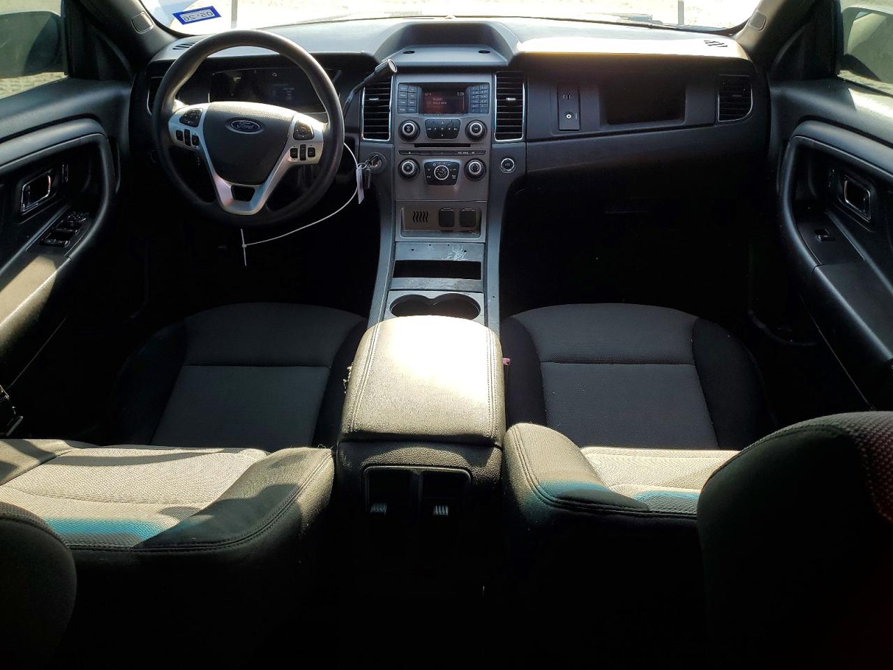 2014 Ford Taurus Police Interceptor Silver vin: 1FAHP2MK0EG175147